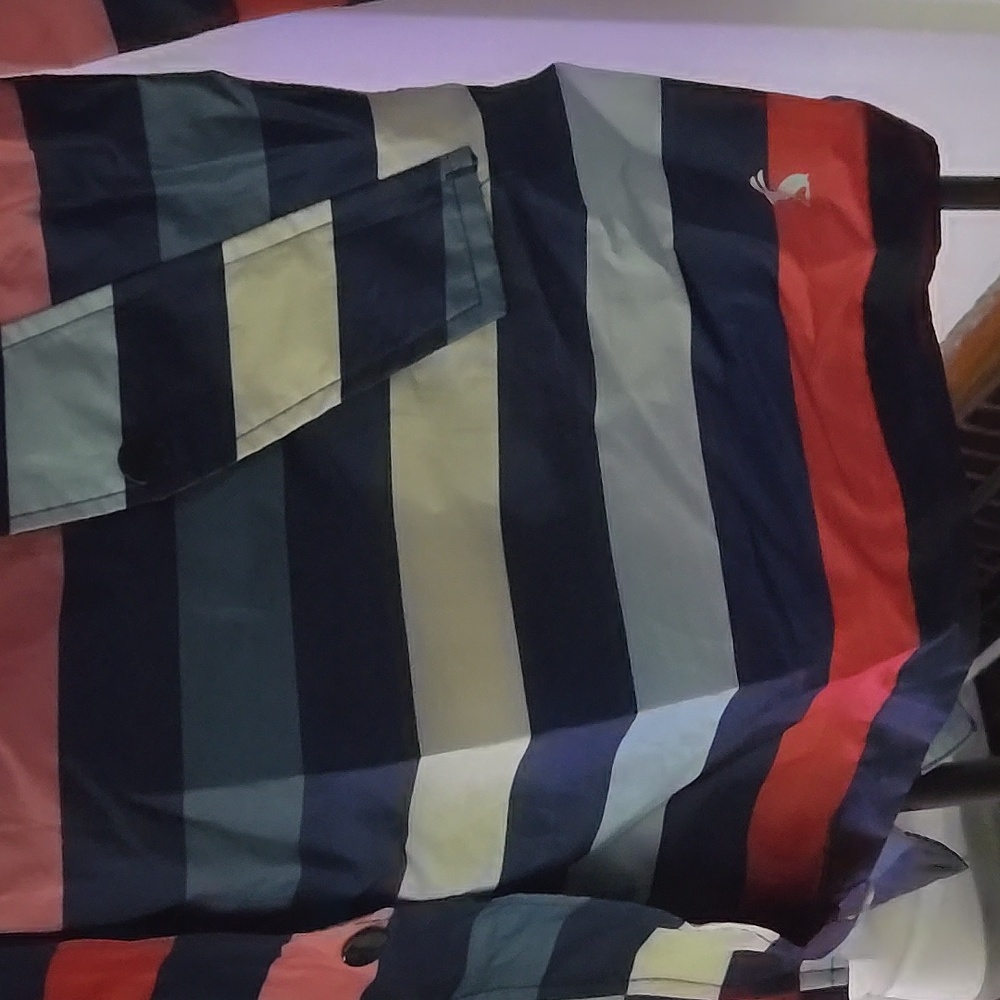 Joules Multicolor Striped Utility Jacket - Picture 2 of 5